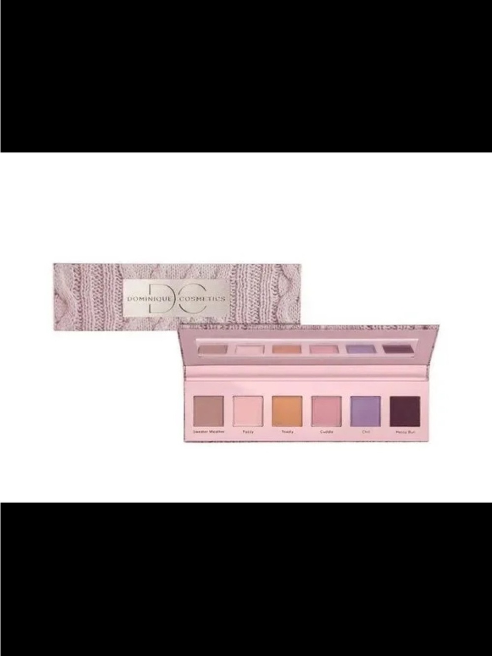 DOMINIQUE COSMETICS Sweater Weather  Eyeshadow Palette NEW retail $25